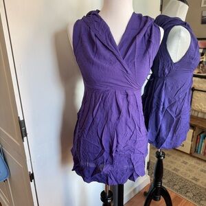 🔴 Nico LA Small Purple Hooded Top